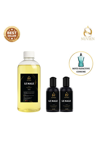 Nuvien Pachet Promoțional - 2x Esență de rufe 50ml & 1x Esență de rufe 500ml ...