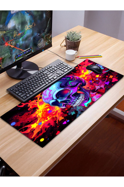 PATRON Halı MU_245 Bilgisayar Mause Pad Kaymaz Pvc Deri Taban , A Kalite Ürün