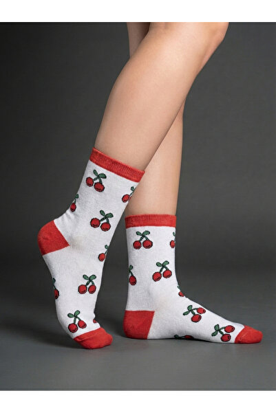 NESLİ ÇORAP 3'Lü Günlük Çorap Soket Unisex Şık Ve Konforlu Desenli Kalıp Çorap