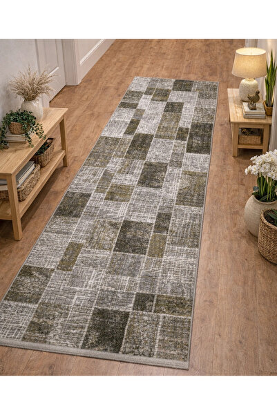 Merinos Halı Therapy Serisi %100 Akrilik 100 x 200 Yeşil 19124-040