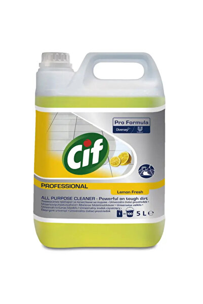 Cif Professional Universal surface detergent, Lemon fresh, Cif Pro Formula 5 l