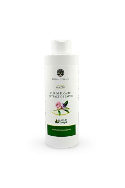 Herbal Therapy Shampoo with Sage Extract, Eucalyptus Oil and Hemp Oil, 1000 ml