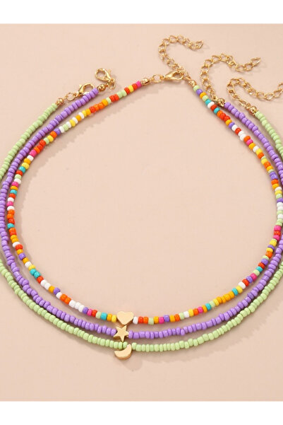 Take Two By Styli Set of 3 - Beaded Necklace
