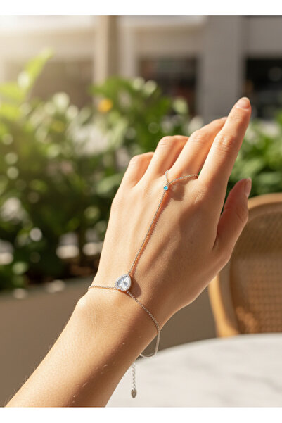 BİJU YILMAZ Vip silver heart stone design shahmeran - 26shm51