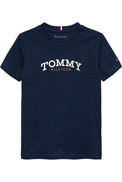Tommy Hilfiger Monogram Graphic Lacivert Erkek Çocuk T-Shirt