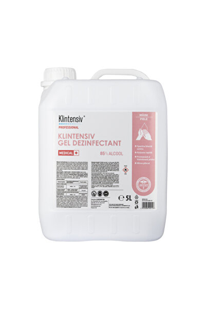 KLINTENSIV Dezinfectant gel pentru maini Klintensiv, biocid, avizat MS, 5 litri