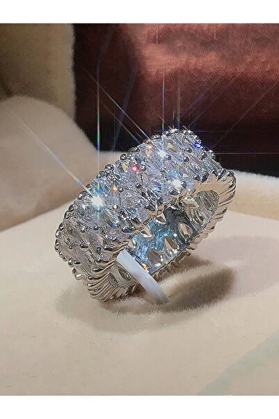 Take Two By Styli Sparkling Eternity Band Ring