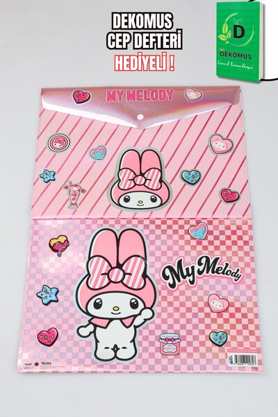 MY MELODY Caiet de buzunar DEKOMUS CU CADOU, LICENȚIAT PENTRU SEZONUL NOU, 2 ...