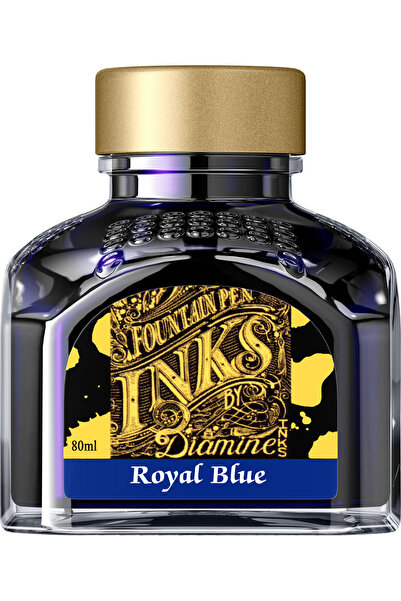 Diamine Sticlă de cerneală 80 ml - Albastru regal