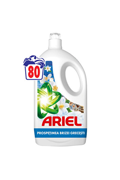 Ariel Fresh Breeze of Greek Island, detergent rufe lichid, 80 Spalari