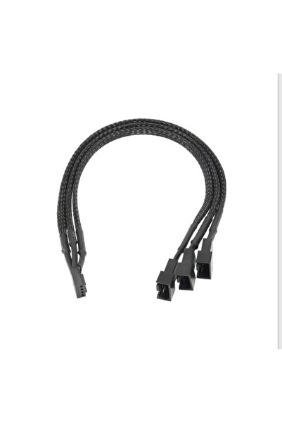 Akyga Cablu alimentare ventilator splitter 4pin mama PWM - 3pin tata 2x 4pin ...