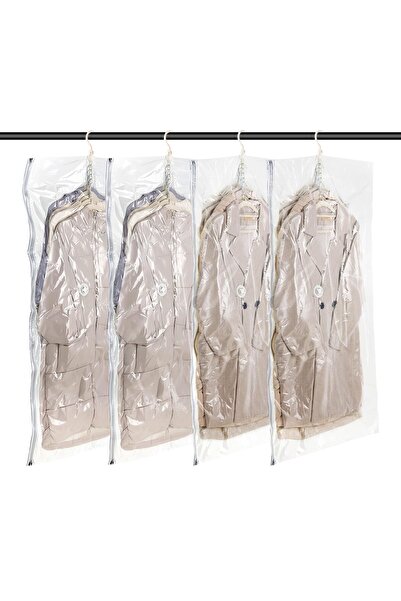 Other Saci de Vidat Haine Suspendate - Set 4 Bucăți, Carlig Rotativ - 135x70 ...