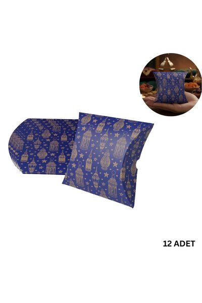 roco paper Ramazan Desenli Karton Hediye Kutusu Bayram Hediyelik, Şeker, Yast...