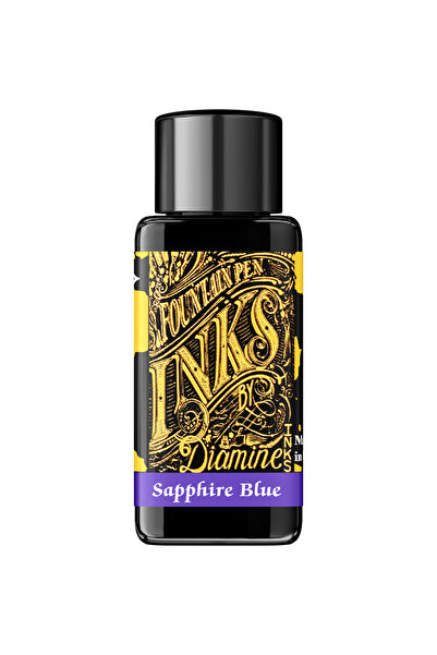 Diamine Sticlă de cerneală de 30 ml - Albastru safir