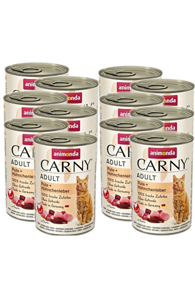 Animonda Carny Adult Curcan și Ficat 12x400g