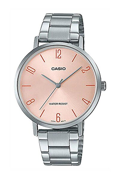 Casio Women's Stainless Steel Analog Quartz Wrist Watch LTP-VT01D-4B2UDF pink...