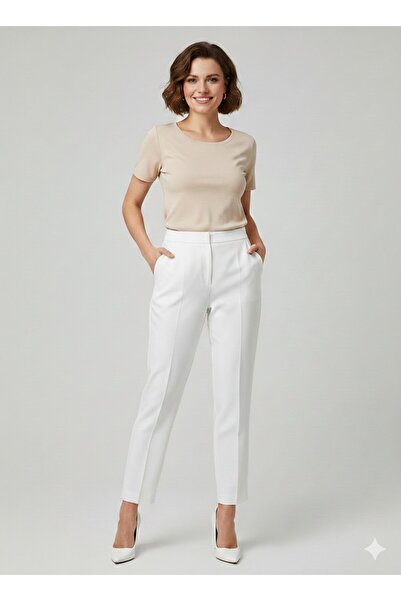 Moda İlgi Düz Kesim Pantolon 40151