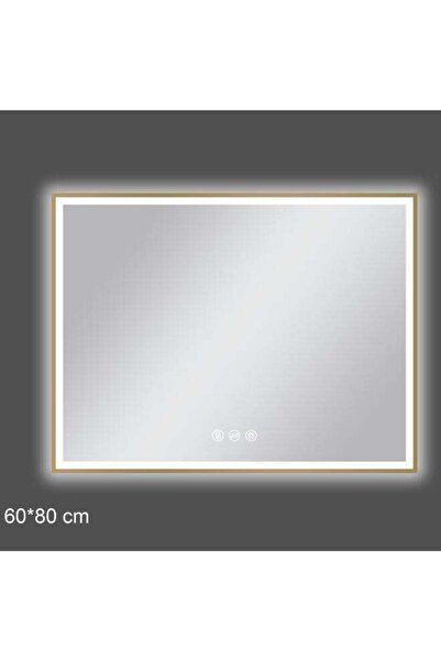 Generic Aqua Drop Rectangular Copper Free Environmental Bathroom LED Mirror G...