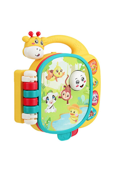 LITTLE ANGEL -Baby Musical Butterfly Toy with Lights Sounds - Blue/Red