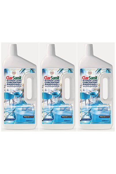 clarsanit SET 3 PIECES - Ocean Fresh Floor Cleaner Solution 1500 ml