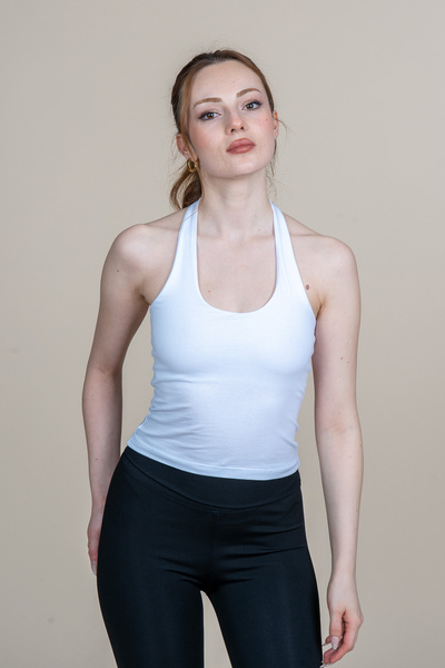 MissVina Compak Neck Strap Tank Top 1096