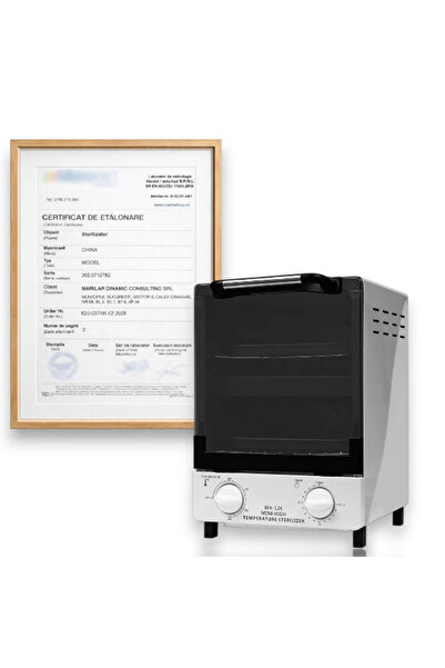 Cosmeticos Pupinel hot air sterilizer 250 degrees, 1000w, WX-12C – CALIBRATED