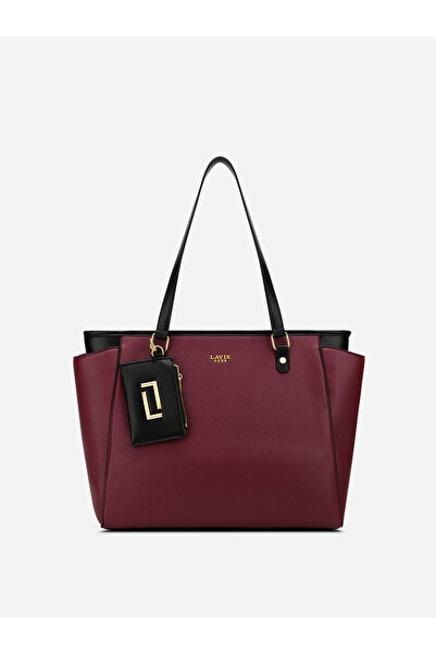 Lavie By Styli Women Maroon Addie Large Tote
