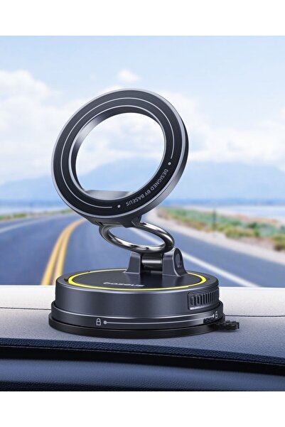 Baseus Vc2 Flex Magsafe Vakumlu Araç Telefon Tutucu
