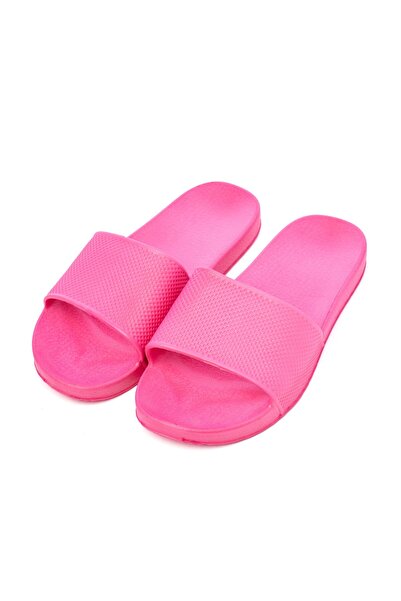 Flame Women's Rubber Flat Open Toe Slippers, F9008