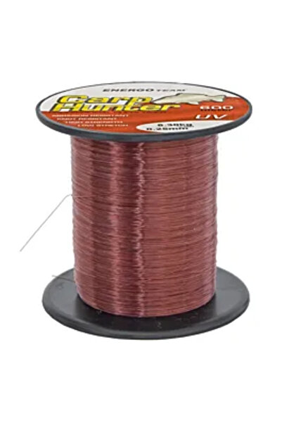 EnergoTeam Fir de pescuit Carp Hunter UV, 0,30 mm, 600 m, bronz