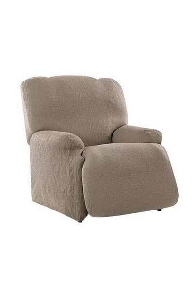 Generic SOFA SKIN Nueva Textura Rustica Recliner Sofa Cover Linen 70-90 cm