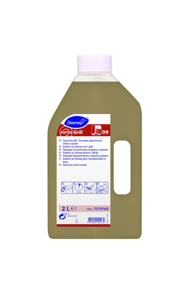Diversey Detergent plite gratare Suma GRILL D9, 2 litri