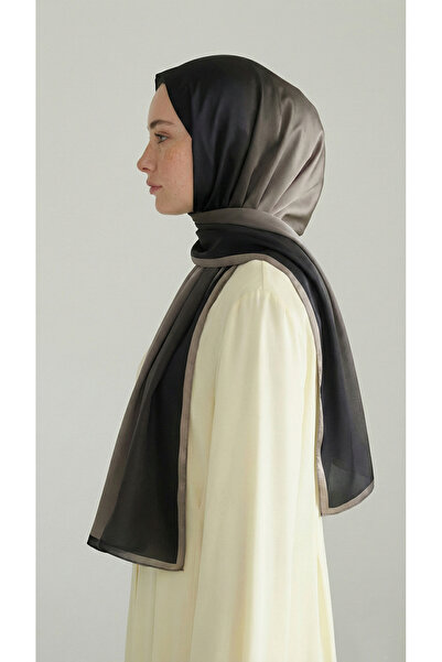 Karaca SİLVA DEGRADE KUMLU ŞAL- SİYAH / BEJ