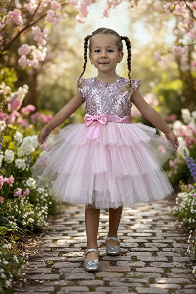 tny kids collection Girl's Sequined Tutu Dress