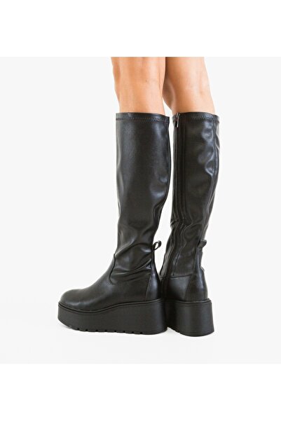 BENOTTİ Women's Black Pium Boots 2