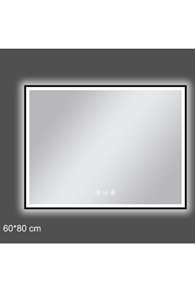 Generic Aqua Drop Rectangular Copper Free Environmental Bathroom LED Mirror B...