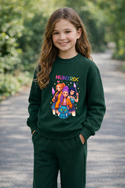ADABEBEK Premium Huntrix Printed Children's Sweatshirt 27034
