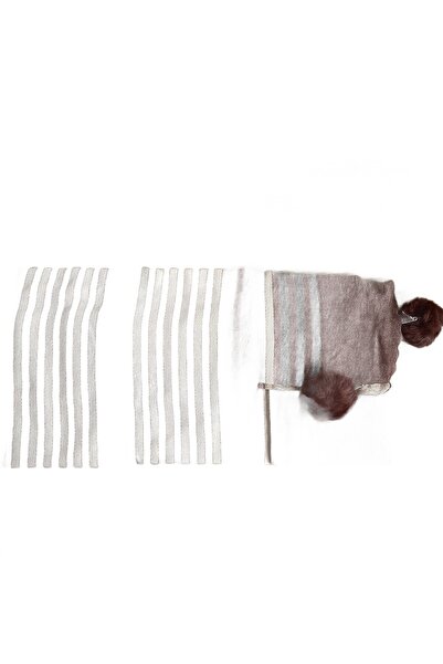 Other Women's Pashmina Shawl - Cashmere Texture, Soft and Elegant - Brown, 70...