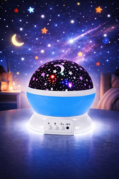 welto ticaret Masa Lambası Gökyüzü Projeksiyon Gece Lambası Yıldızlı Gece Lam...