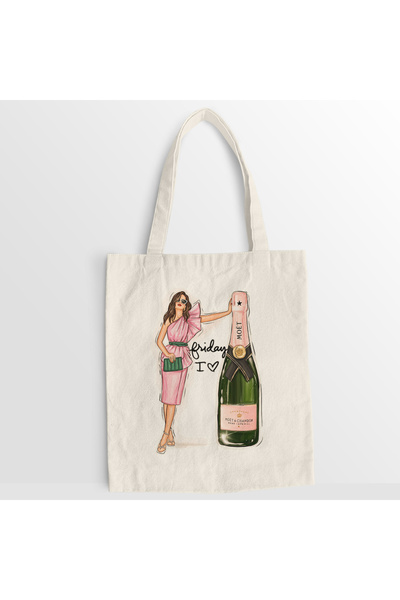 Kartier Sacosa panza I Love Champagne