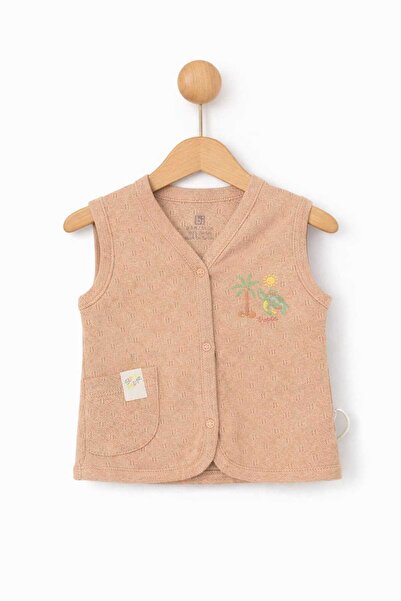 neocotton Cotton Openwork Knitted Double Layer Combed Cotton Baby Vest