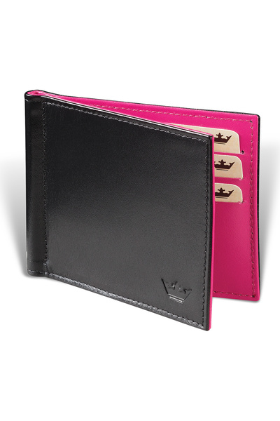 Princ Leather Wallet - Pink