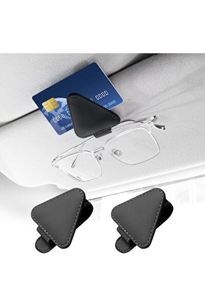 OEM Professional Magnetic Sunglasses Holder for Car - Set of 2 Black