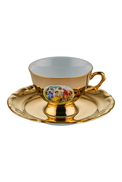 NH Art Collection Carlsbad Çekoslovak Türk Kahve Fincanı Takımı 12 Prc. 197G ...