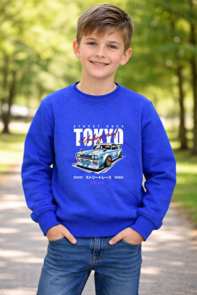 ADABEBEK Premium Tokyo Street Racing Παιδικό Φούτερ με Στάμπα 26126