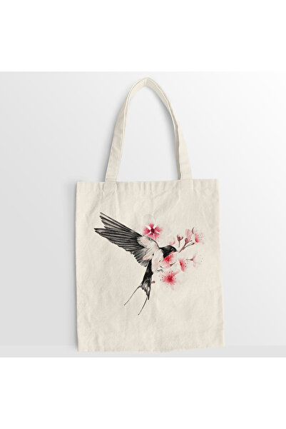 Kartier Spring Birdie canvas bag