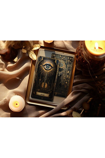 BastetTarot Özel Tasarım Solaris Tarot Destesi ve Kitapçığı