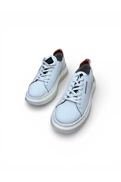PATRON SHOES حذاء رياضي رجالي من الجلد الطبيعي