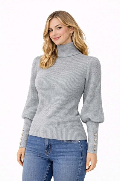 ModaPlaza Women's Turtleneck Knitwear Sweater 7313