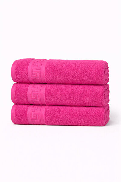 AtelierModa Premium Cotton towel with Greek border, soft and highly absorbent...